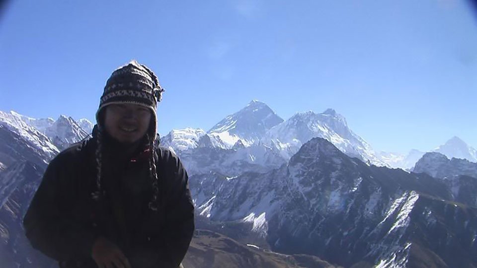 Mount Everest from Gokyo Ri