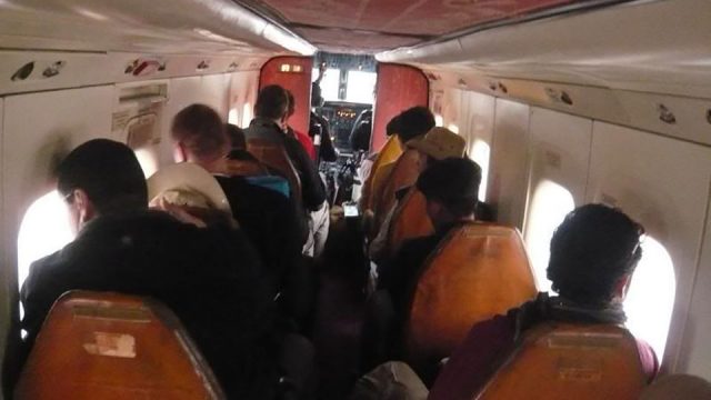 plane ride up to Lukla