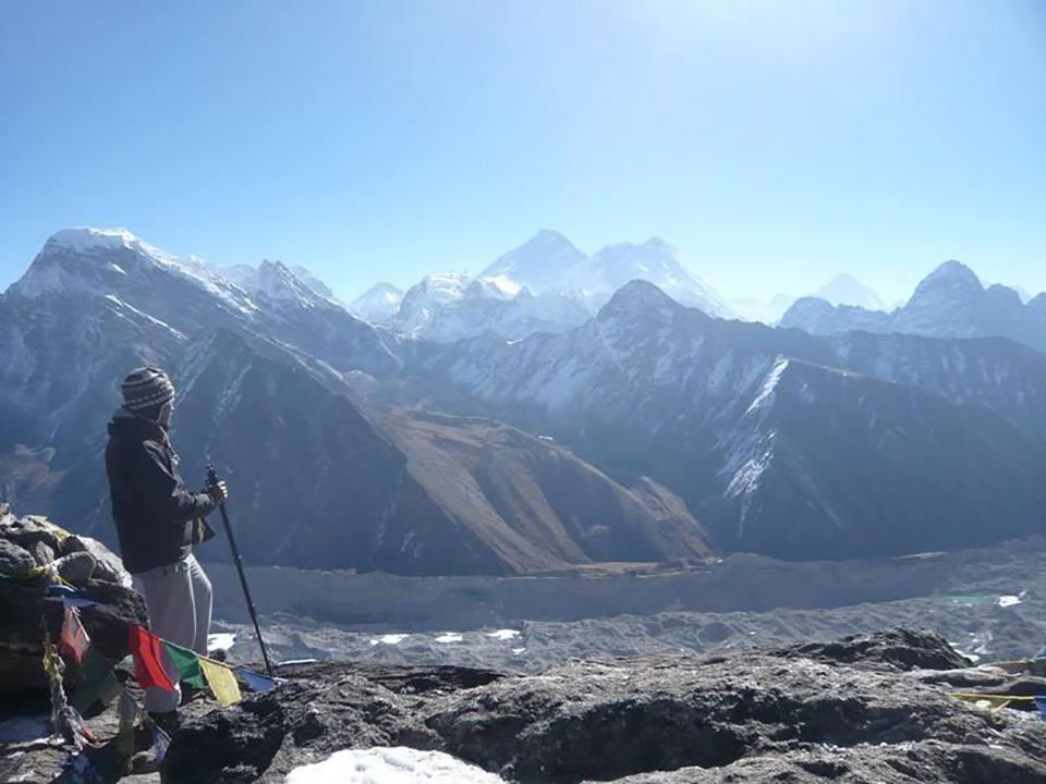 Mount Everest from Gokyo Ri