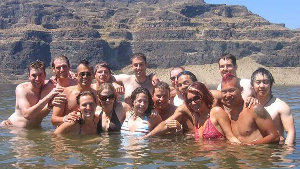 Touring Van at the Gorge