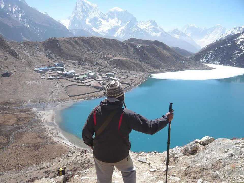 Mount Everest from Gokyo Ri