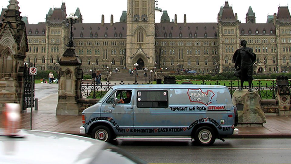 Touring Van at Parliament