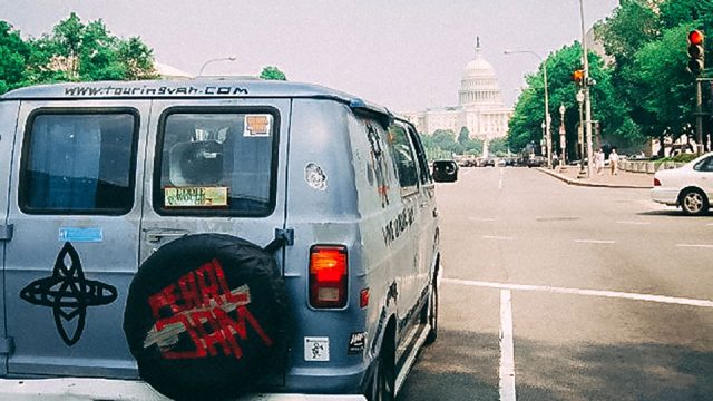 Pearl Jam Touring Van in DC
