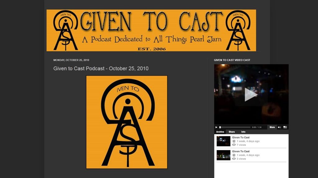 Given to Cast podcast