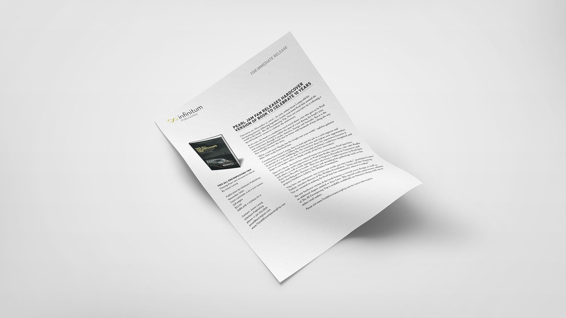 Press Release This All Encompassing Trip Hardcover